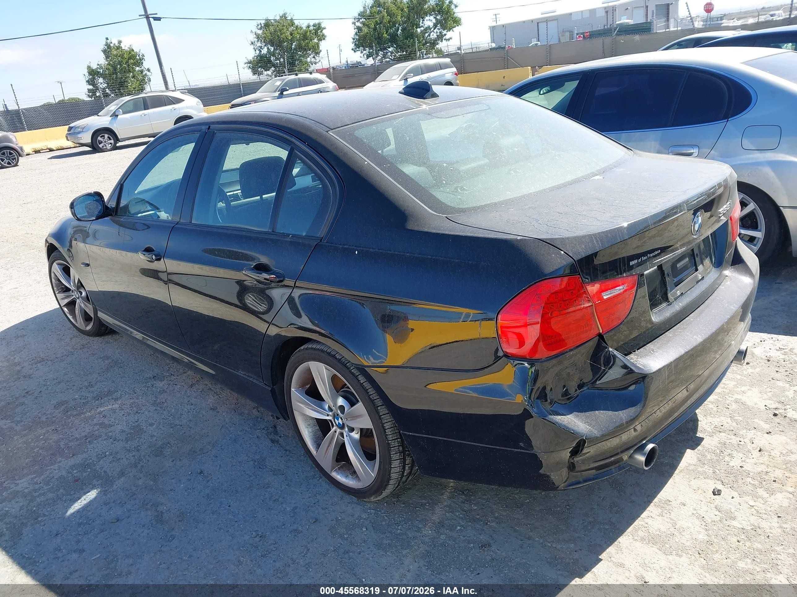 2009 Bmw 335i   Black vin: WBAPM73589A365534