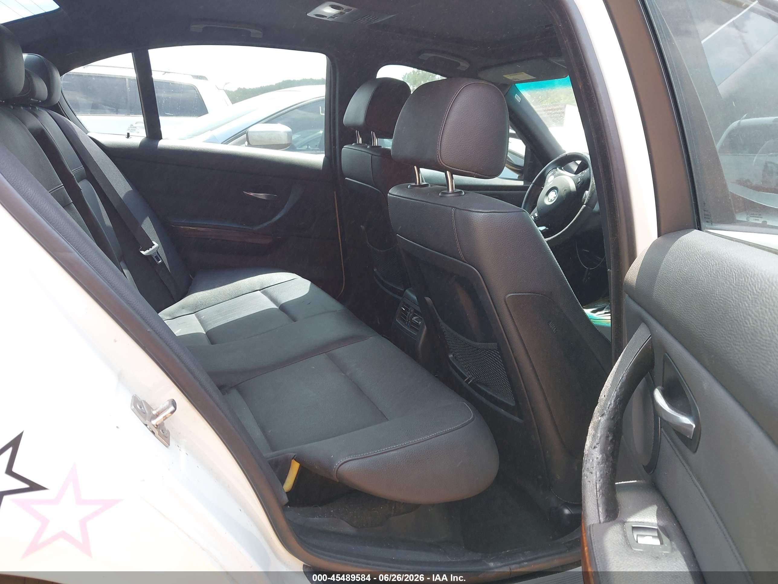 2009 Bmw 335i   White vin: WBAPM735X9A366667