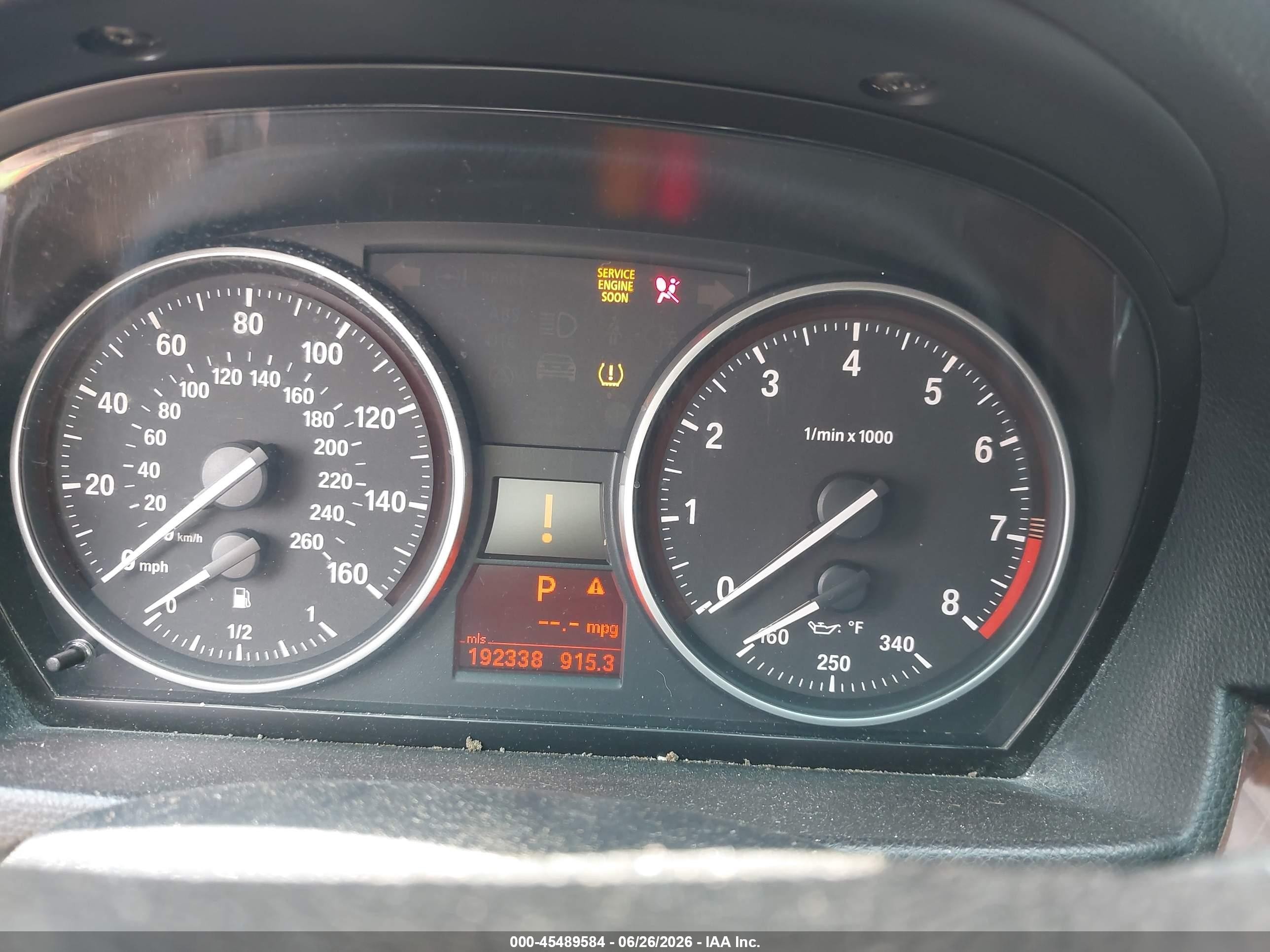 2009 Bmw 335i   White vin: WBAPM735X9A366667