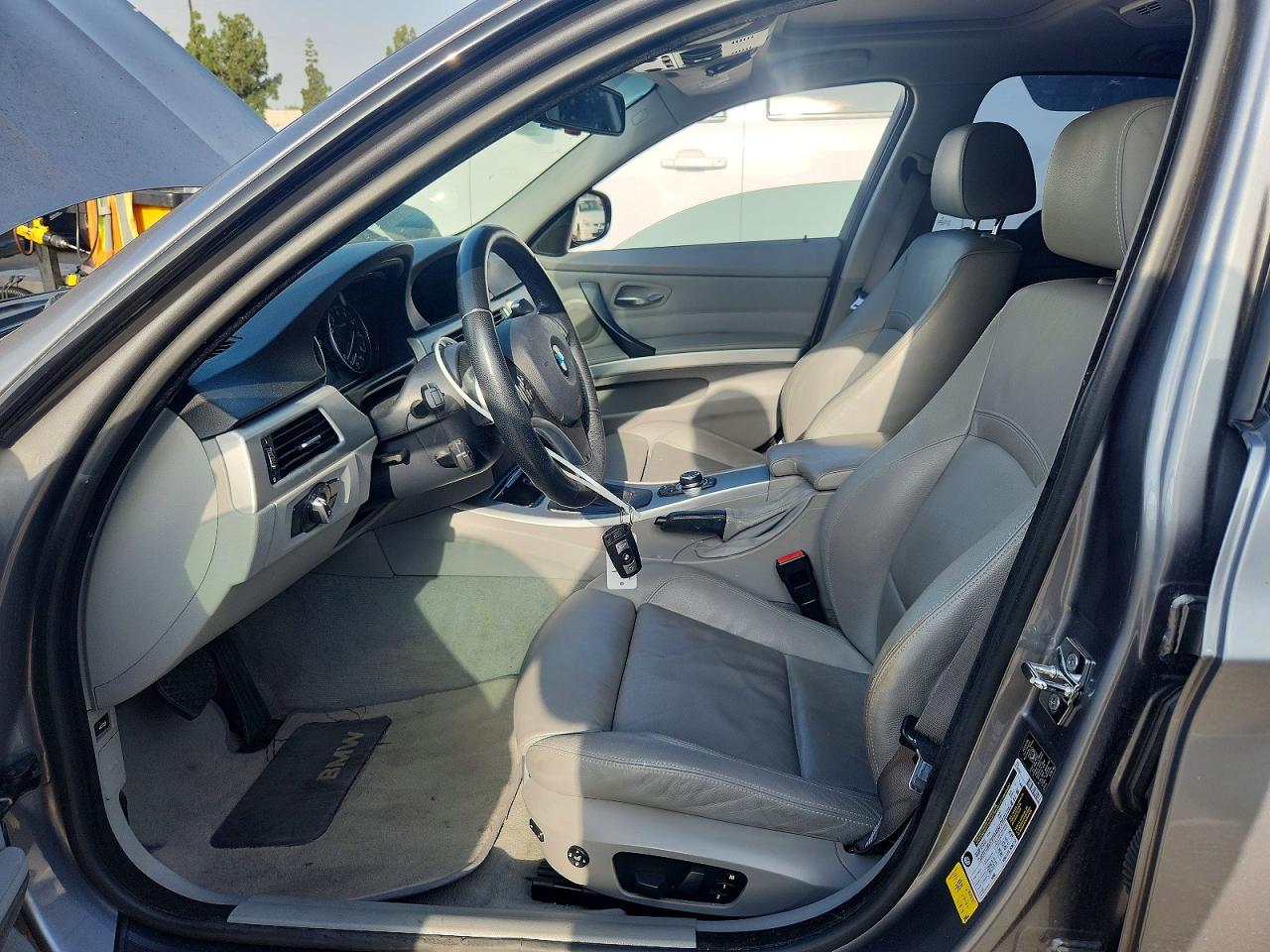 2009 Bmw 335 I Gray vin: WBAPM77539NL88092