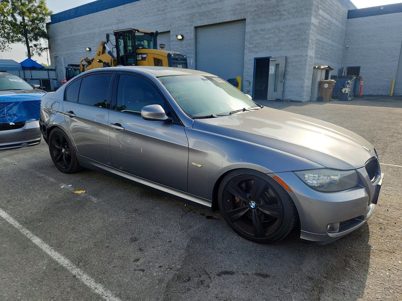 2009 Bmw 335 I Gray vin: WBAPM77539NL88092