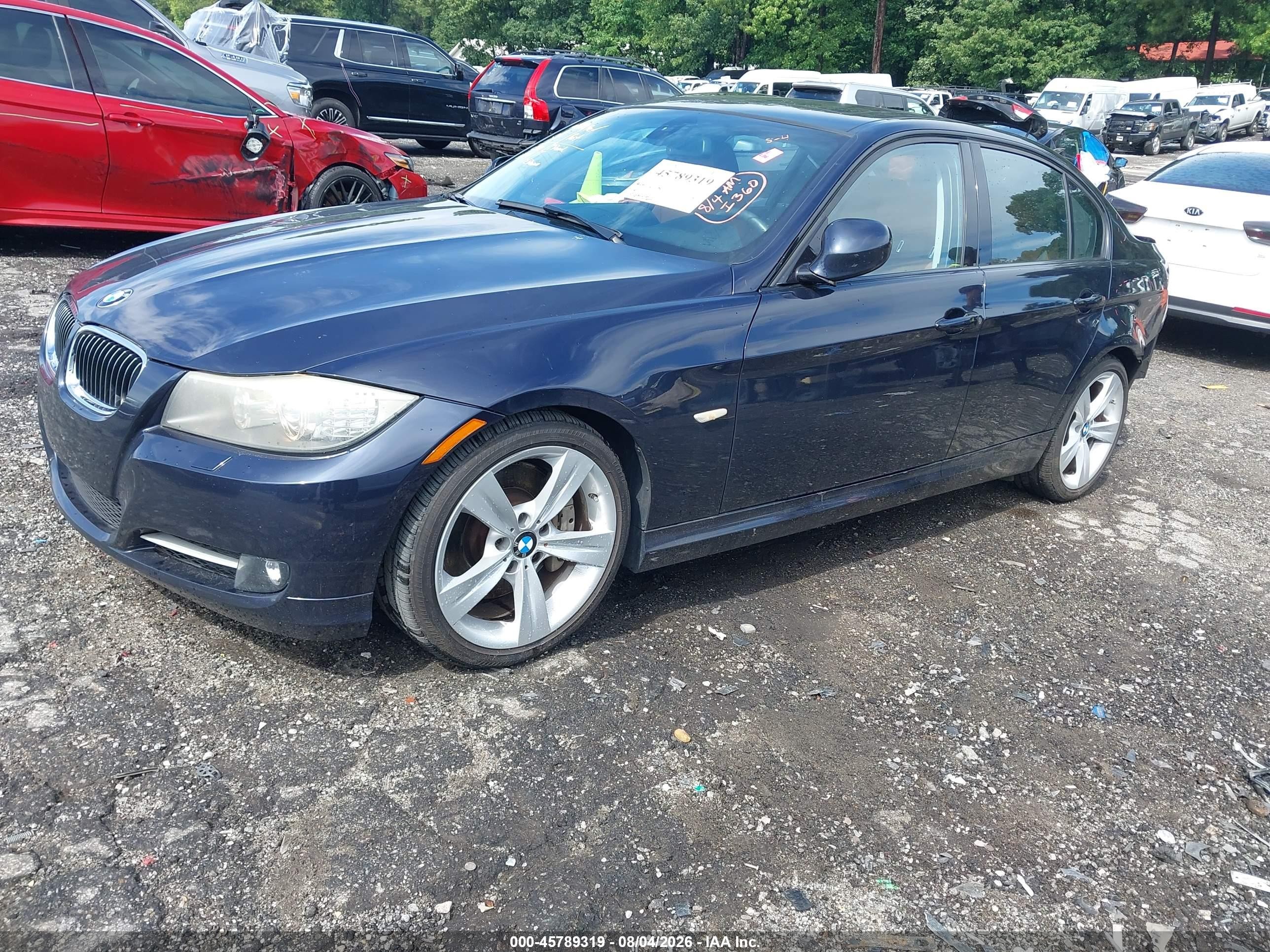 2010 Bmw 335i   Blue vin: WBAPM7C54AA367012