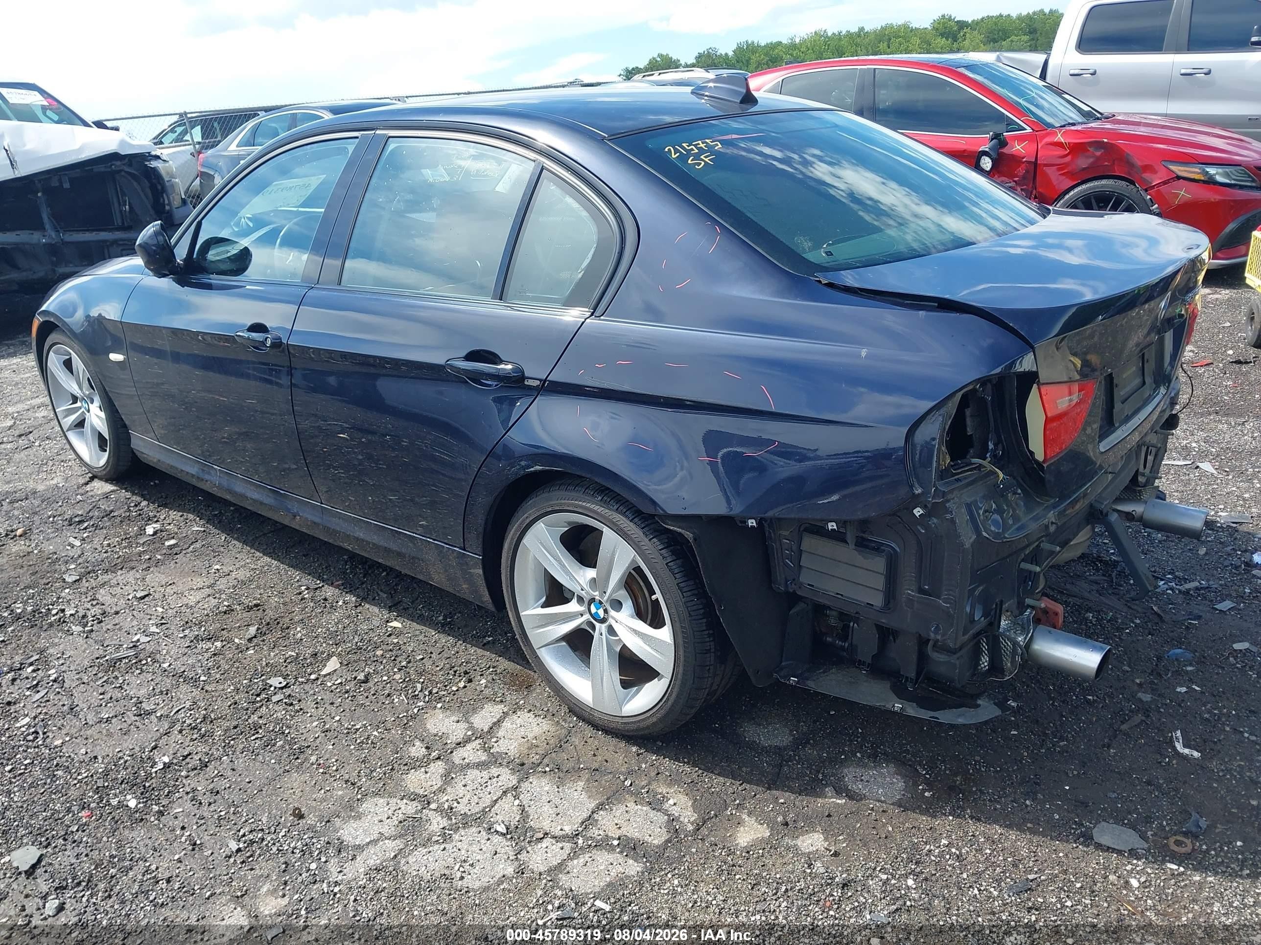 2010 Bmw 335i   Blue vin: WBAPM7C54AA367012