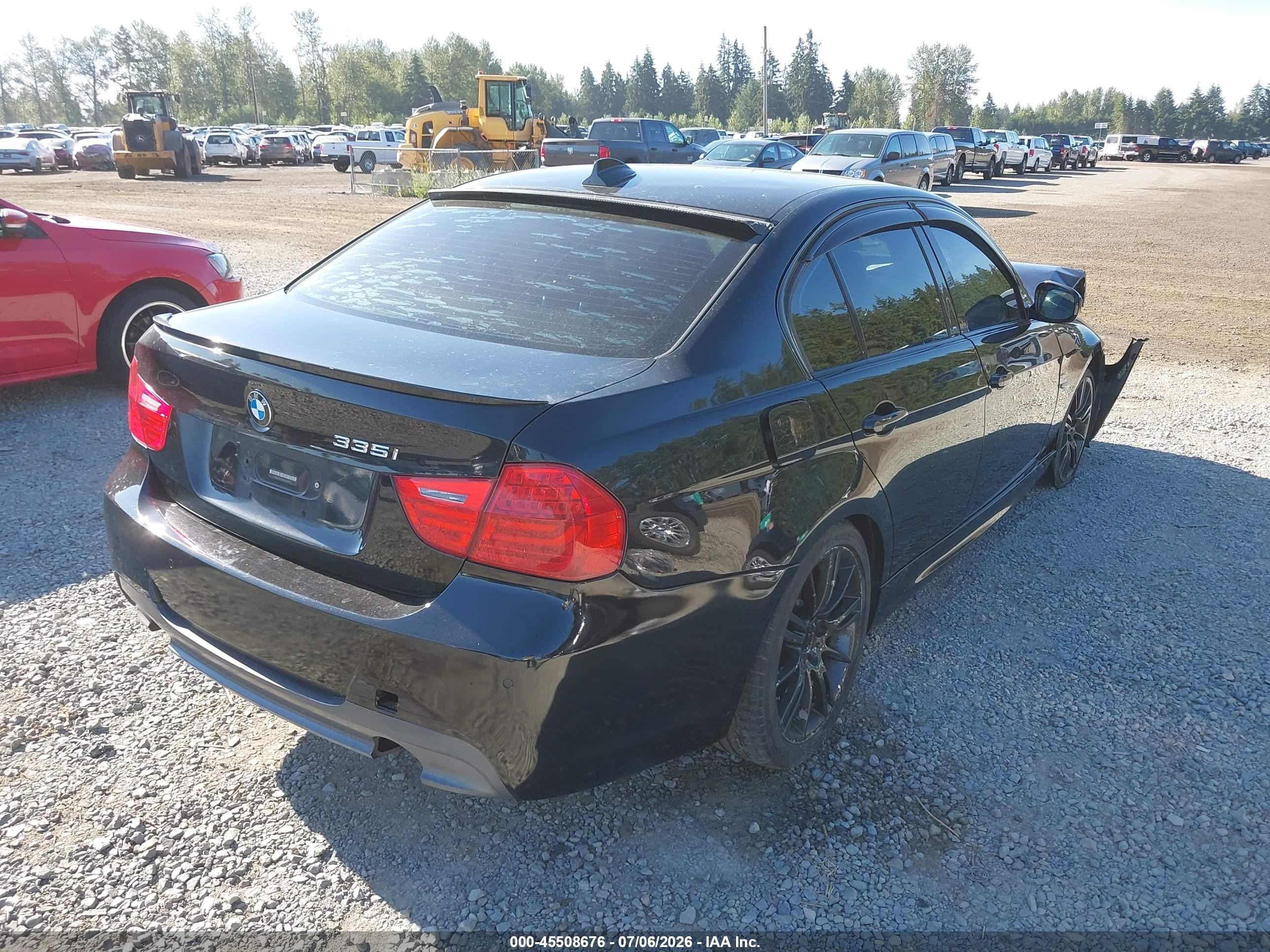 2010 Bmw 335i   Black vin: WBAPM7C54AA367186