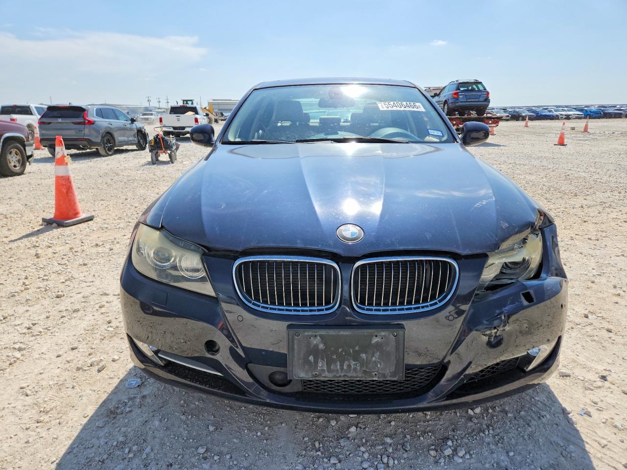 2010 Bmw 335 I Blue vin: WBAPM7C59AE192376