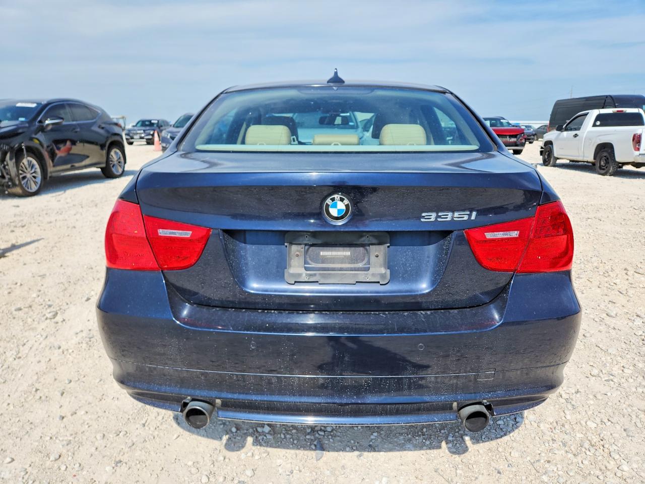 2010 Bmw 335 I Blue vin: WBAPM7C59AE192376