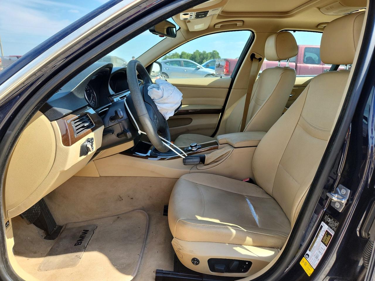 2010 Bmw 335 I Blue vin: WBAPM7C59AE192376