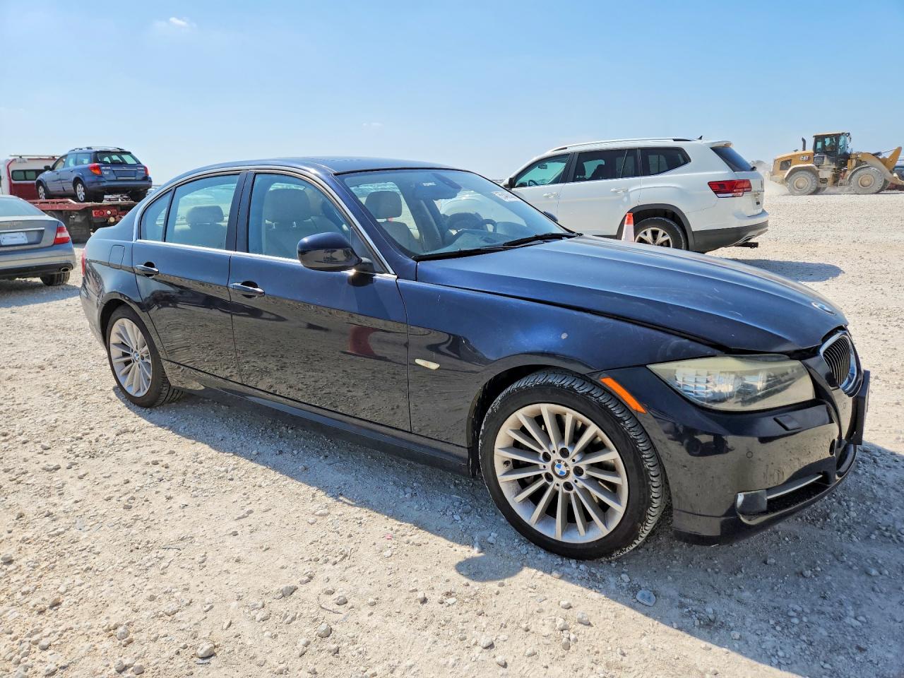 2010 Bmw 335 I Blue vin: WBAPM7C59AE192376