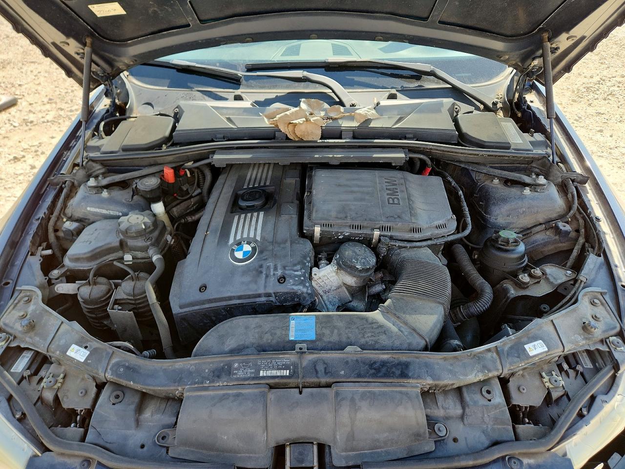 2010 Bmw 335 I Blue vin: WBAPM7C59AE192376