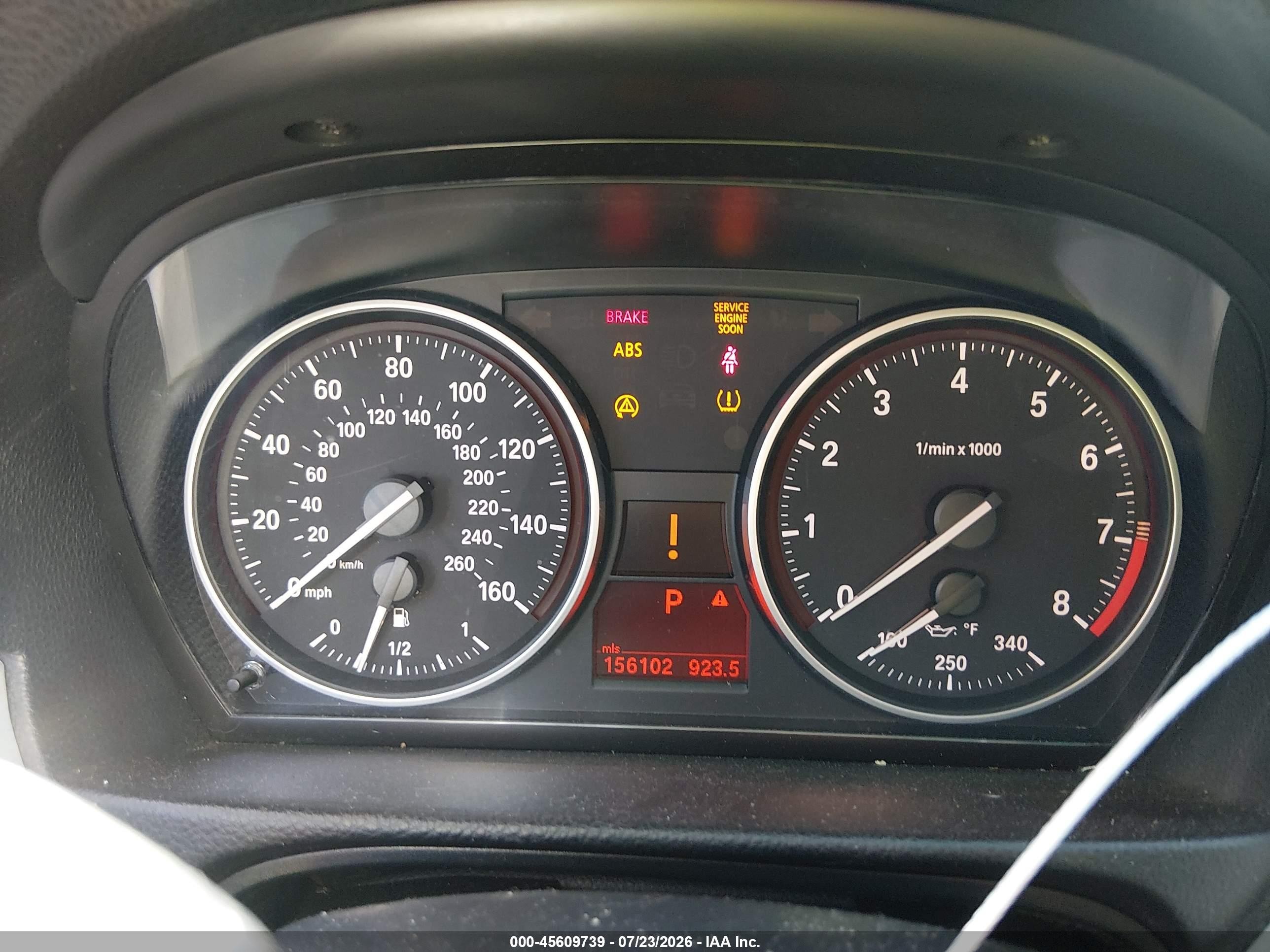 2010 Bmw 335i   Серый vin: WBAPM7G51ANL89259