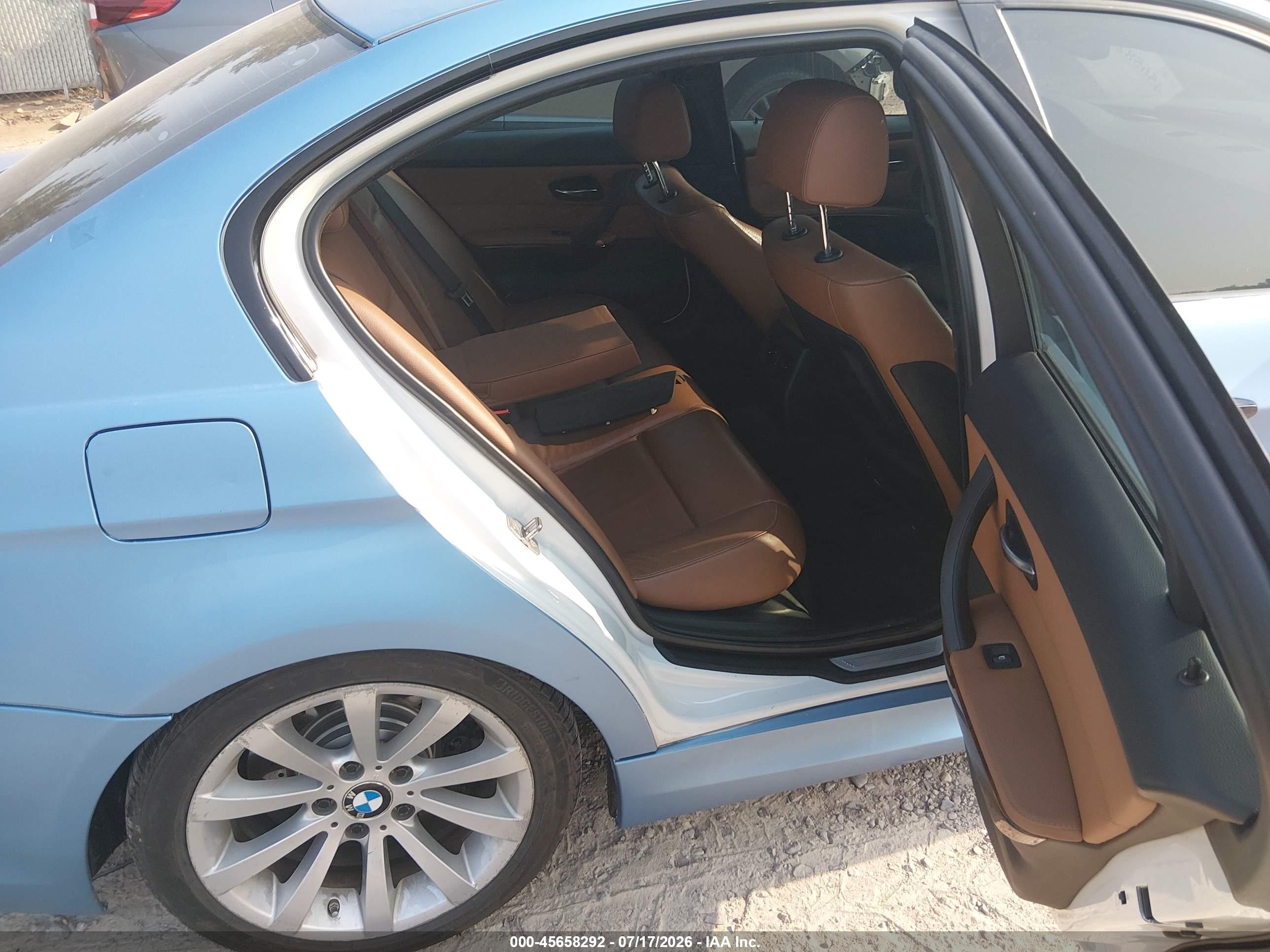 2010 Bmw 335i   Light Blue vin: WBAPM7G57ANL89198