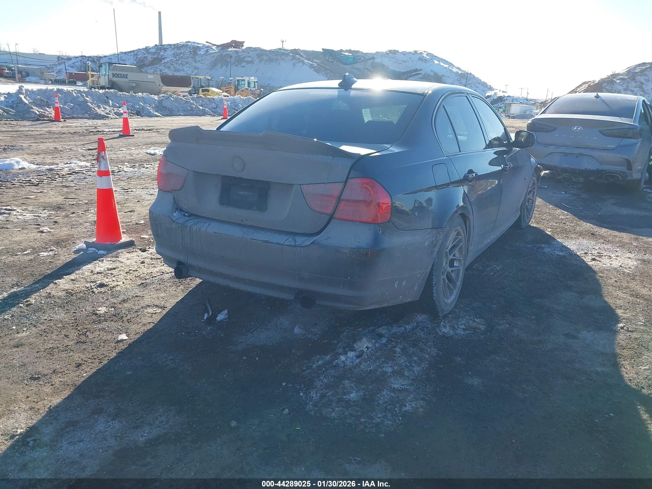 2009 Bmw 335d   Черный vin: WBAPN73539A265953