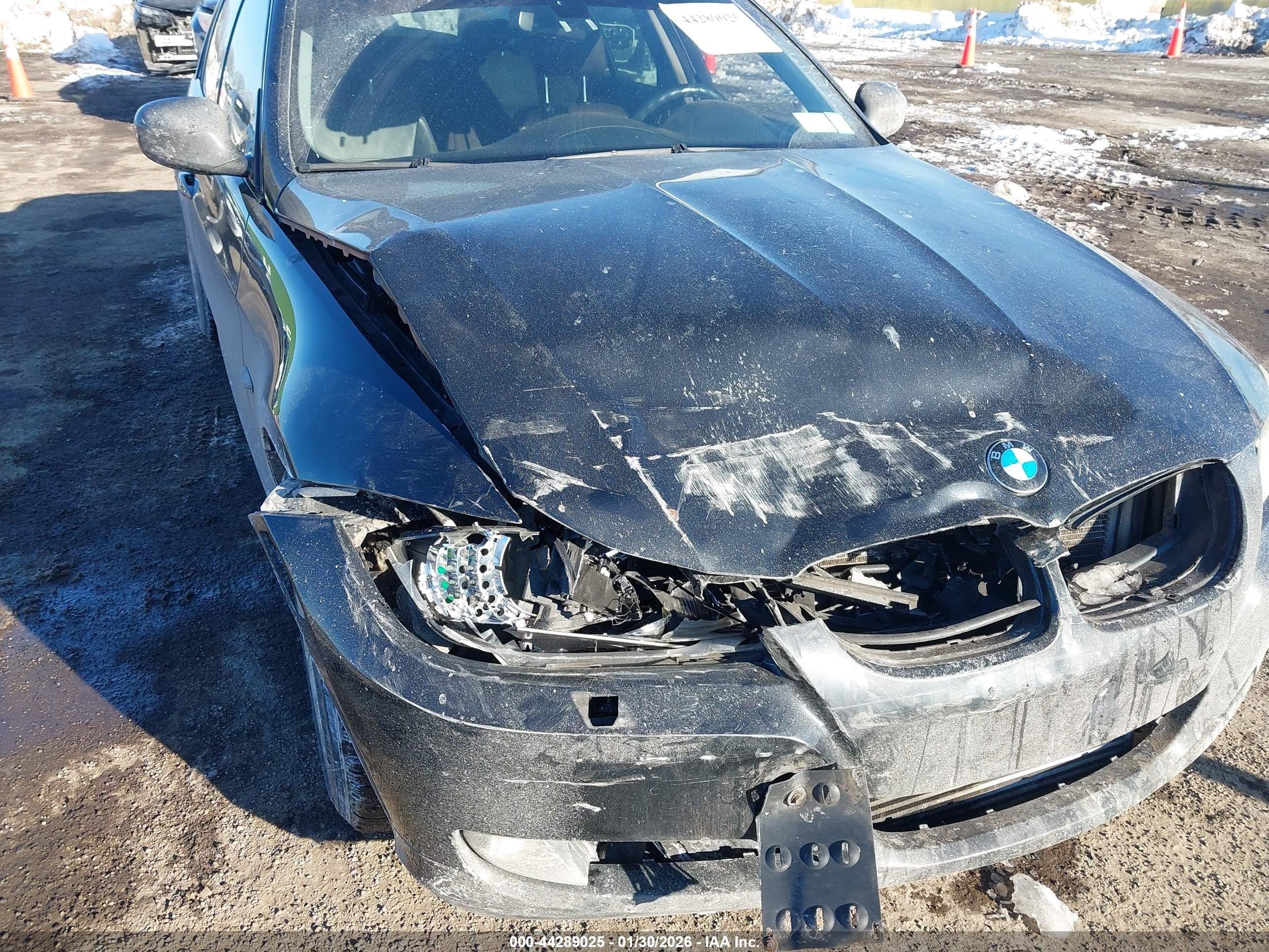 2009 Bmw 335d   Черный vin: WBAPN73539A265953
