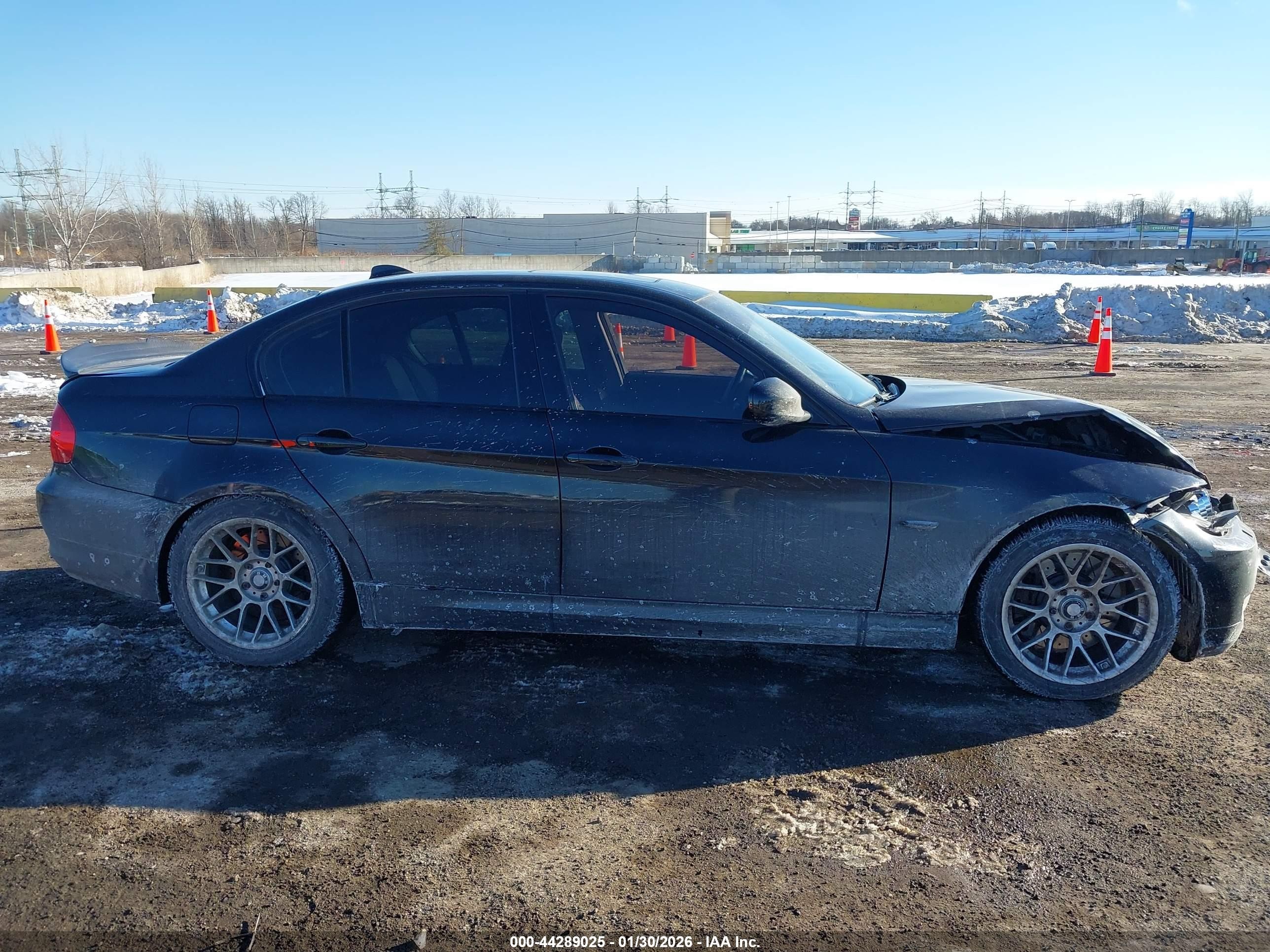 2009 Bmw 335d   Черный vin: WBAPN73539A265953