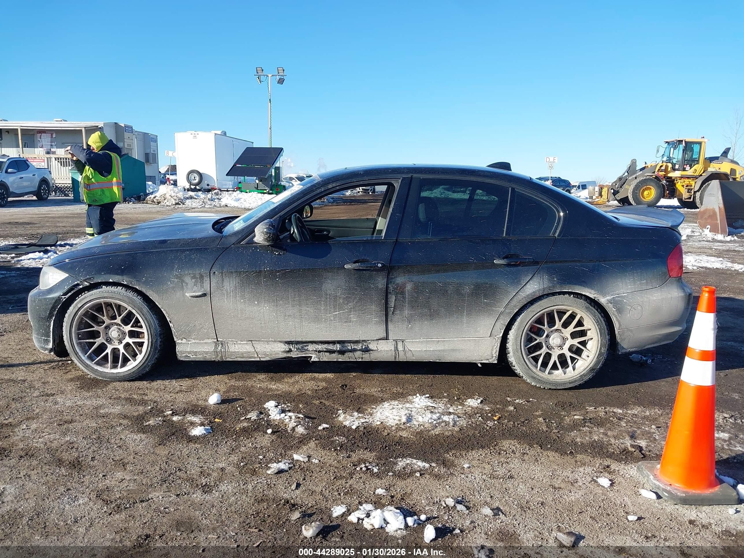 2009 Bmw 335d   Черный vin: WBAPN73539A265953