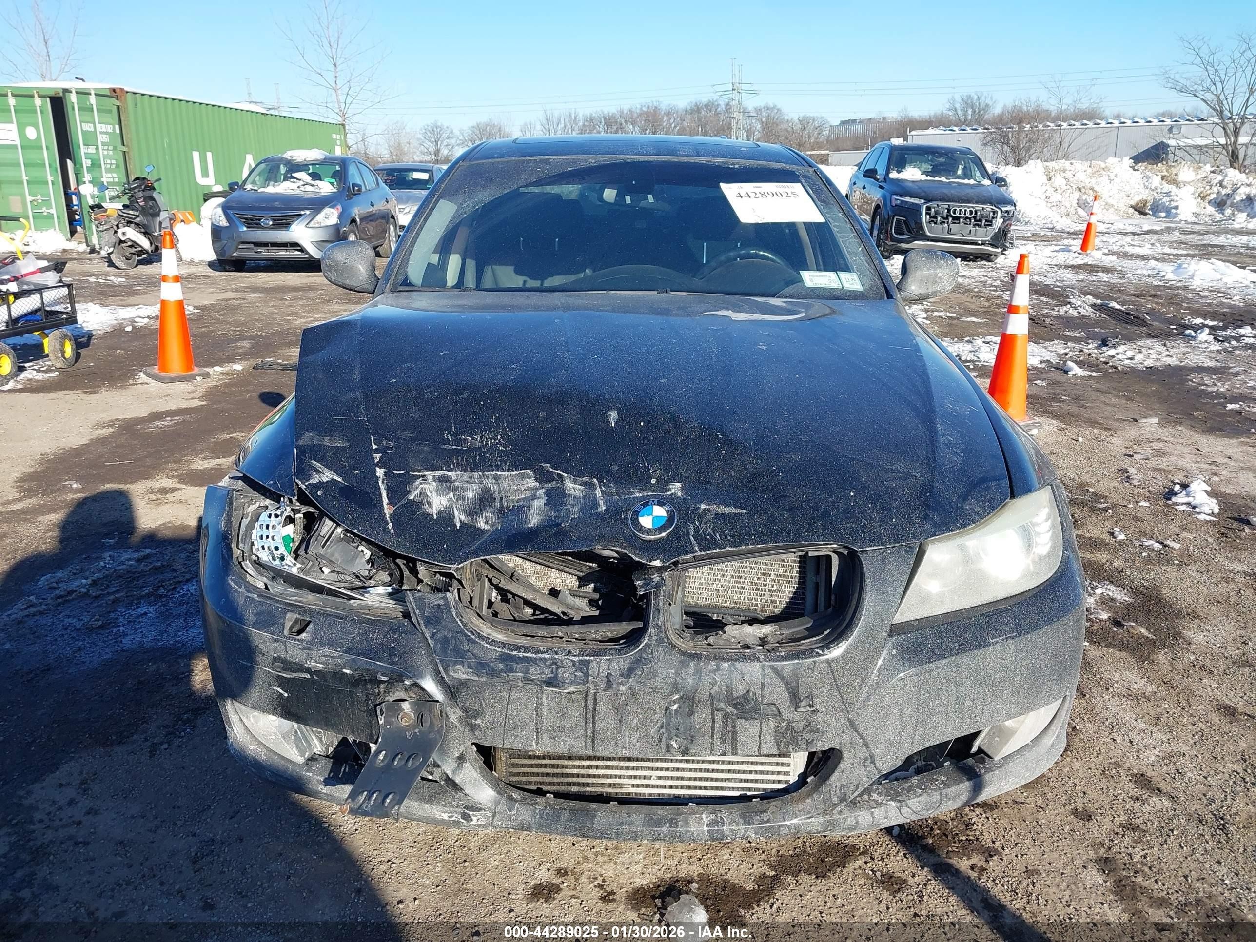 2009 Bmw 335d   Черный vin: WBAPN73539A265953