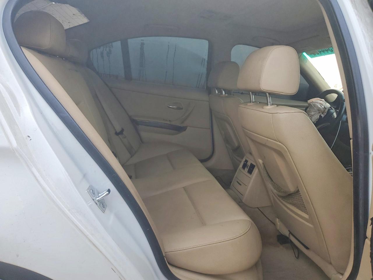 2009 Bmw 335 D White vin: WBAPN73559A265209