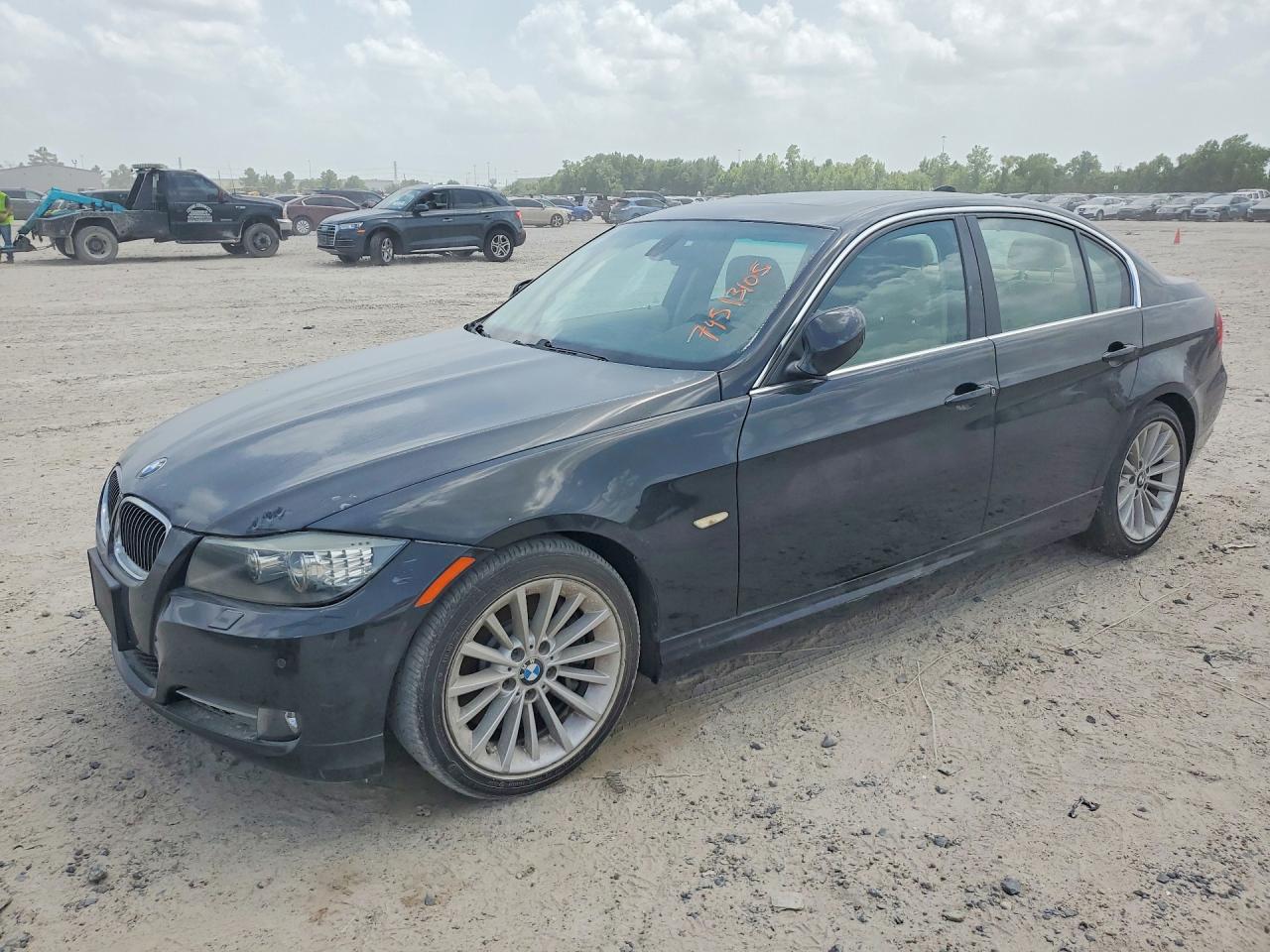 2009 Bmw 335 D Черный vin: WBAPN73579A265955