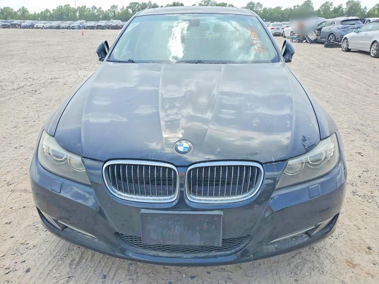 2009 Bmw 335 D Black vin: WBAPN73579A265955