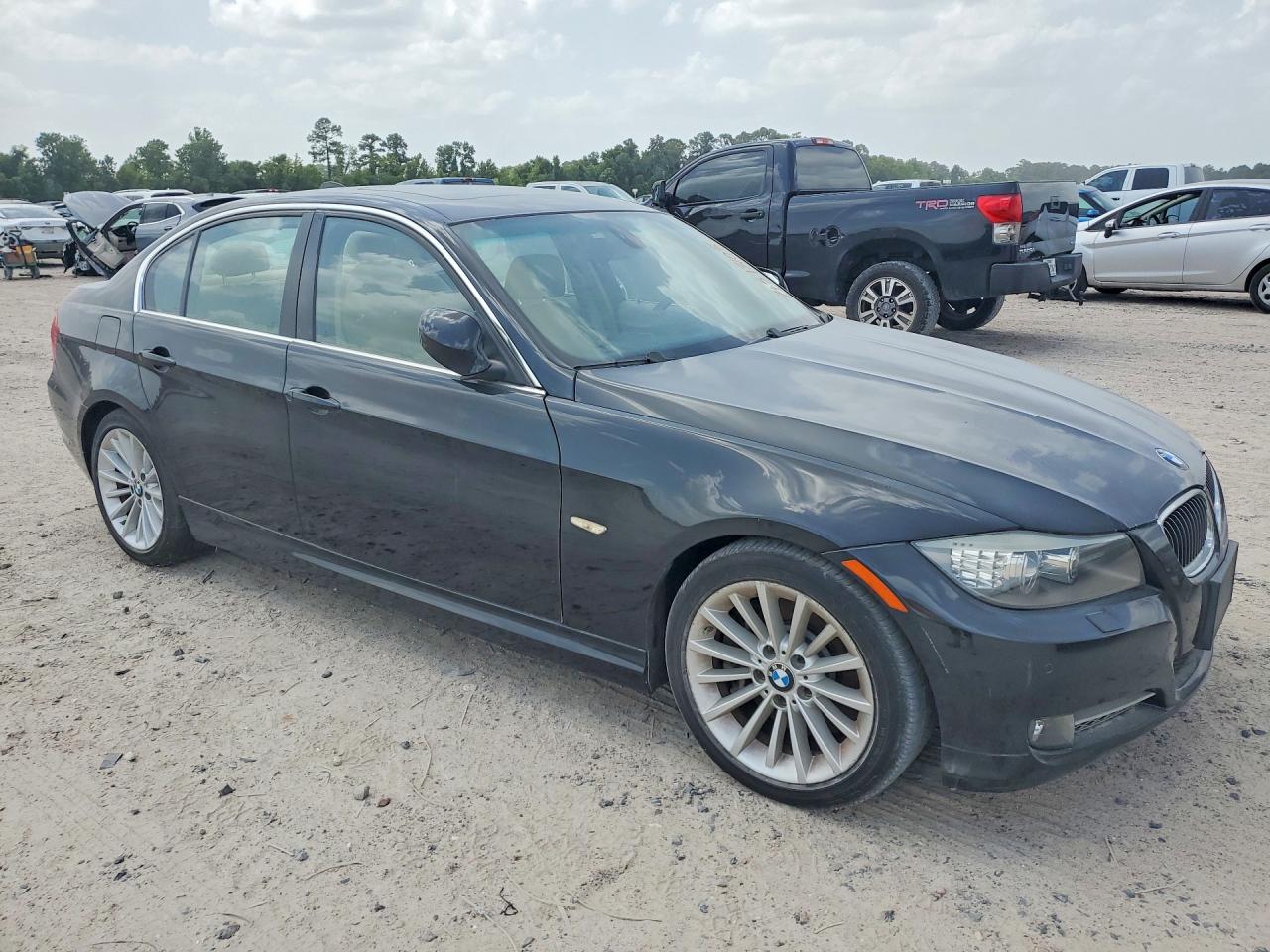 2009 Bmw 335 D Black vin: WBAPN73579A265955