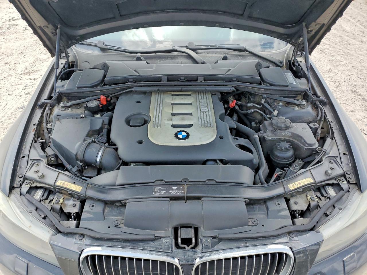 2009 Bmw 335 D Black vin: WBAPN73579A265955