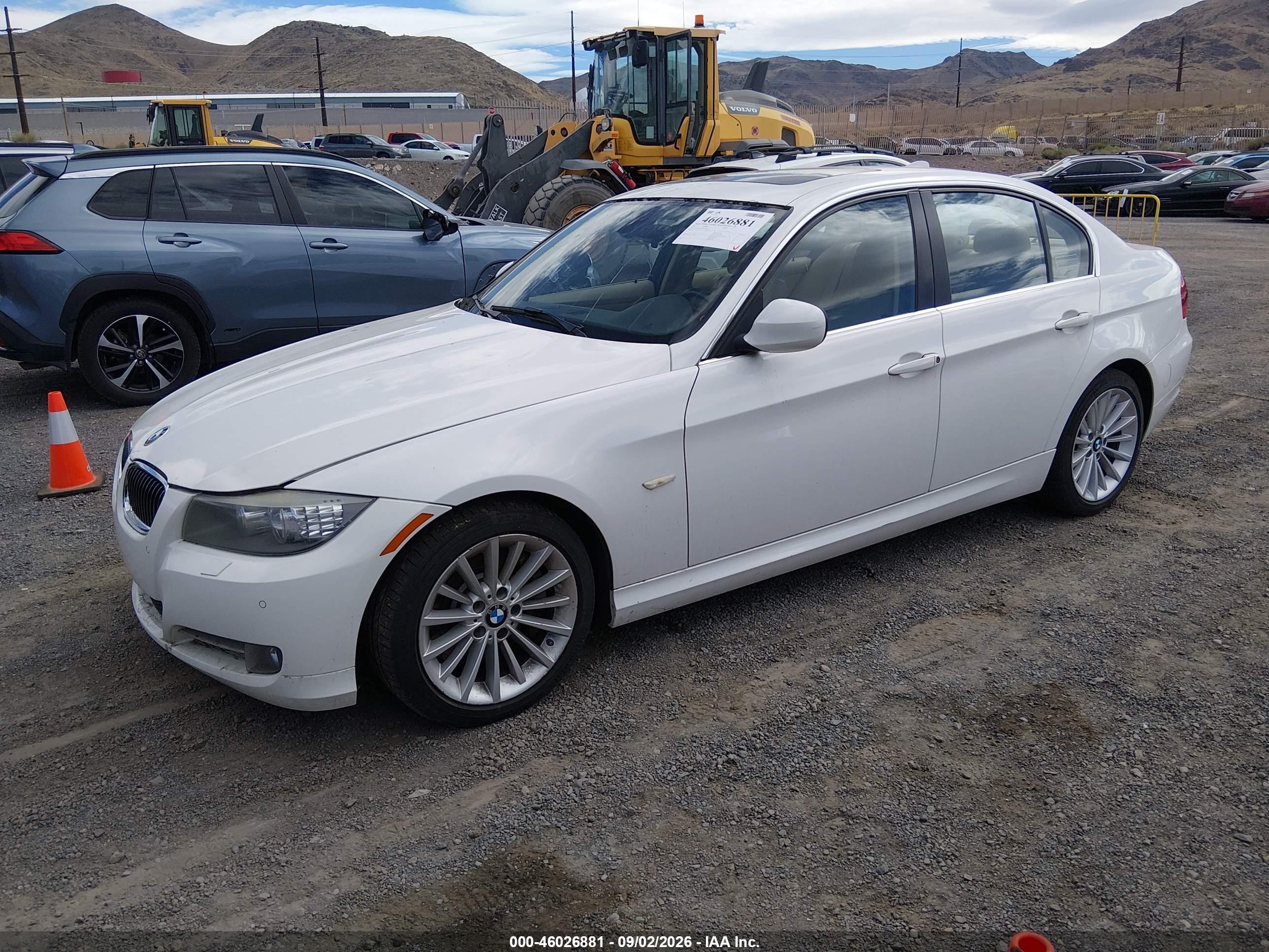 2011 Bmw 335d   White vin: WBAPN7C50BF184594