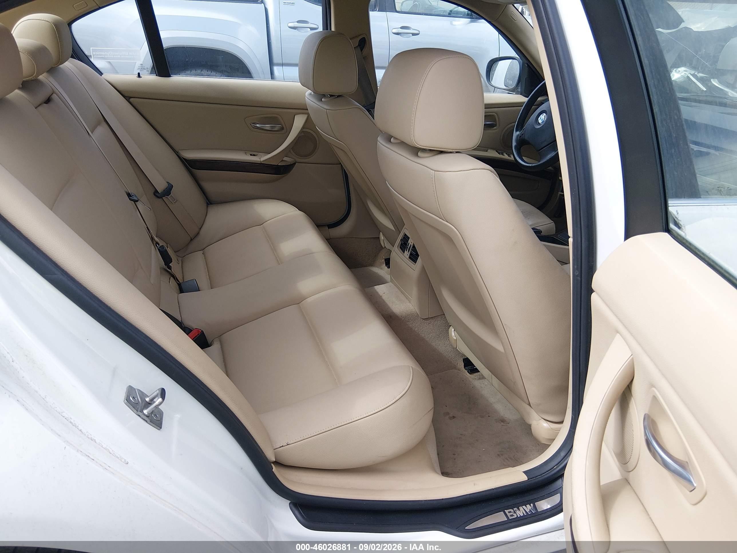 2011 Bmw 335d   White vin: WBAPN7C50BF184594