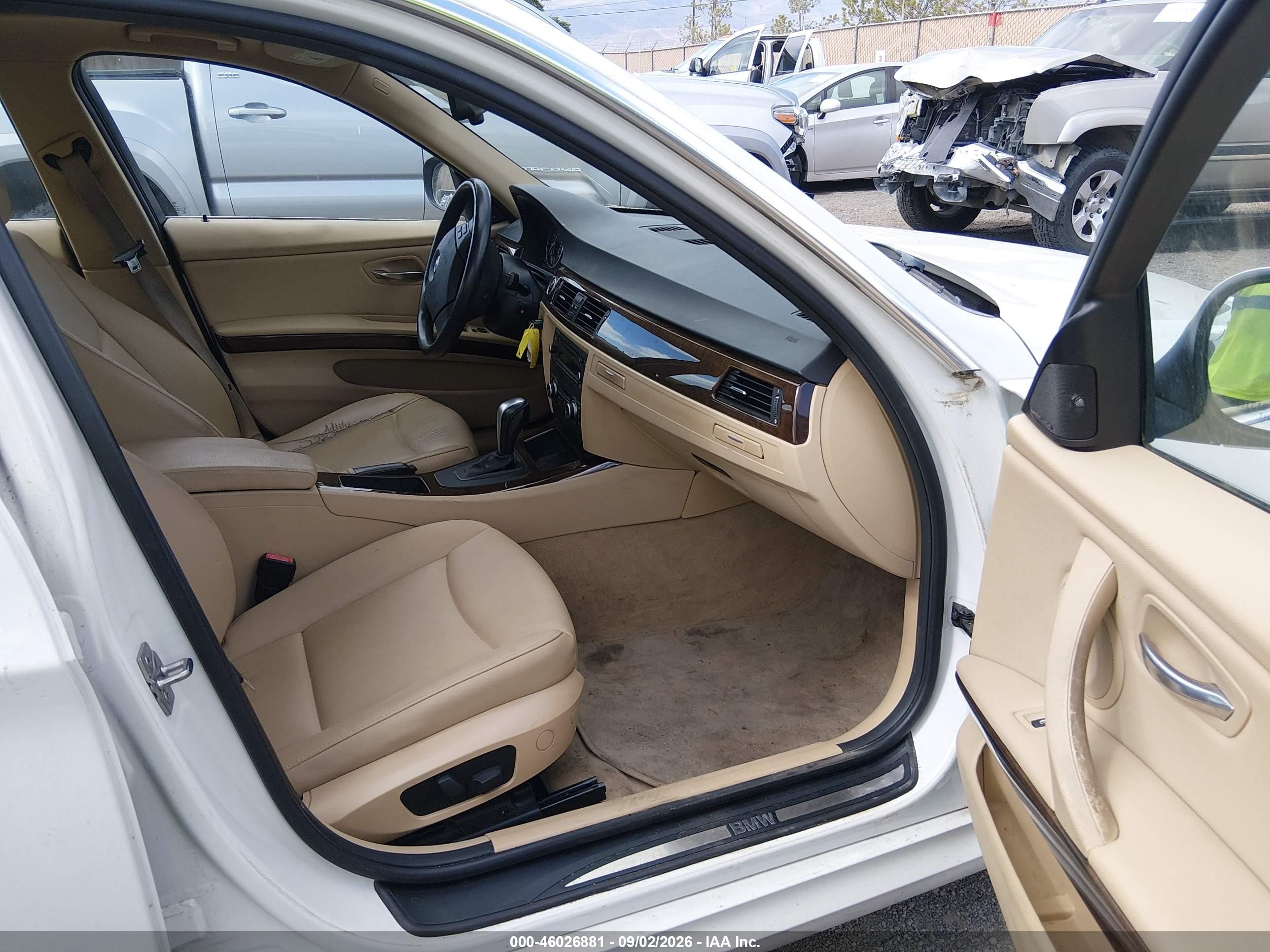 2011 Bmw 335d   White vin: WBAPN7C50BF184594