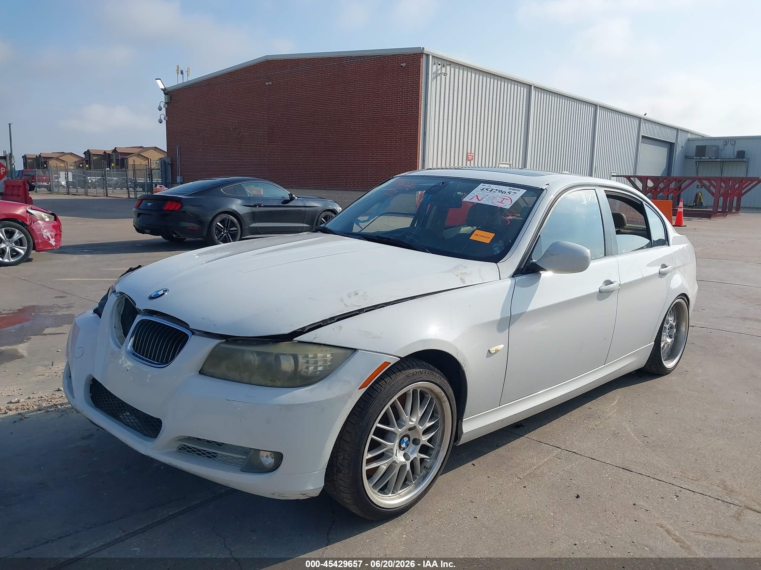 2010 Bmw 335d White vin: WBAPN7C51AA779272
