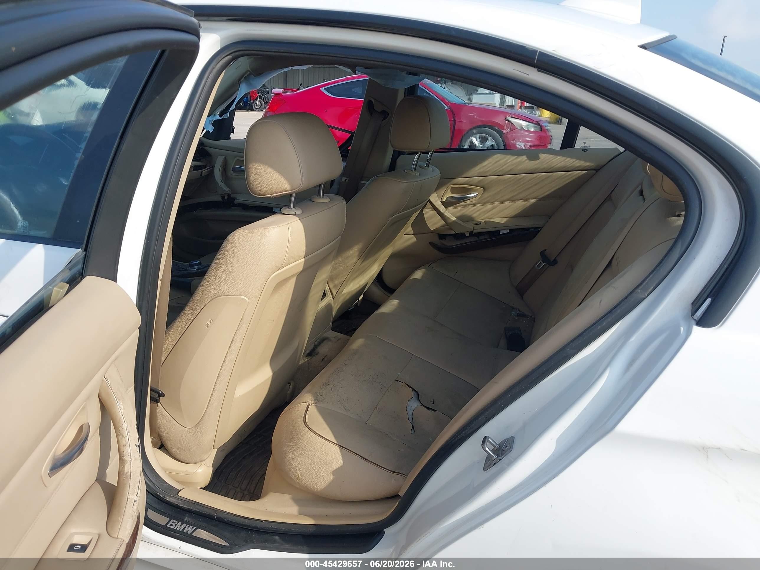 2010 Bmw 335d White vin: WBAPN7C51AA779272