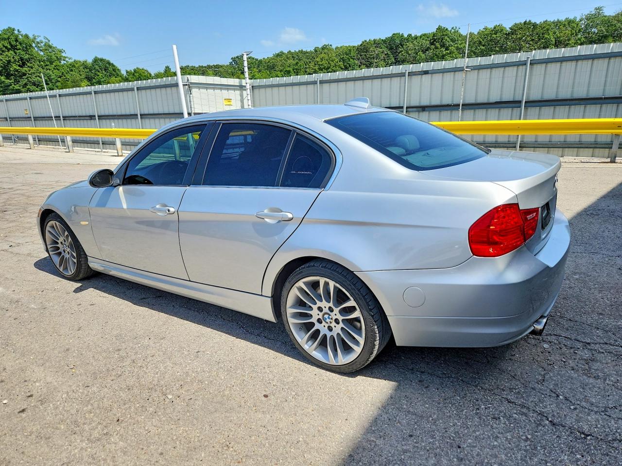 2011 Bmw 335 D Silver vin: WBAPN7C51BA779953