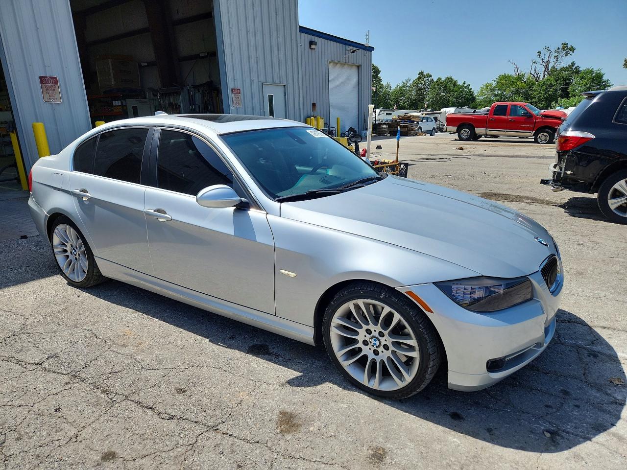 2011 Bmw 335 D Silver vin: WBAPN7C51BA779953