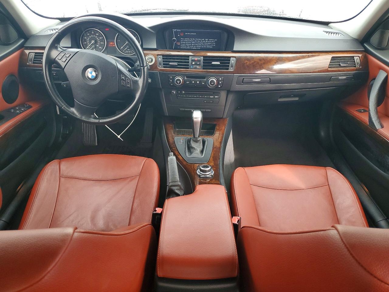 2011 Bmw 335 D White vin: WBAPN7C51BA782349