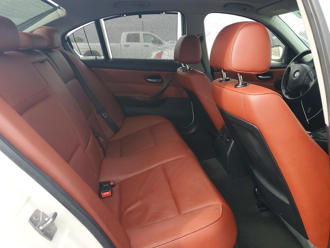 2011 Bmw 335 D White vin: WBAPN7C51BA782349