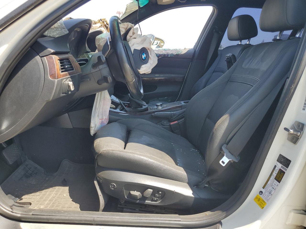 2011 Bmw 335 D White vin: WBAPN7C52BA779802