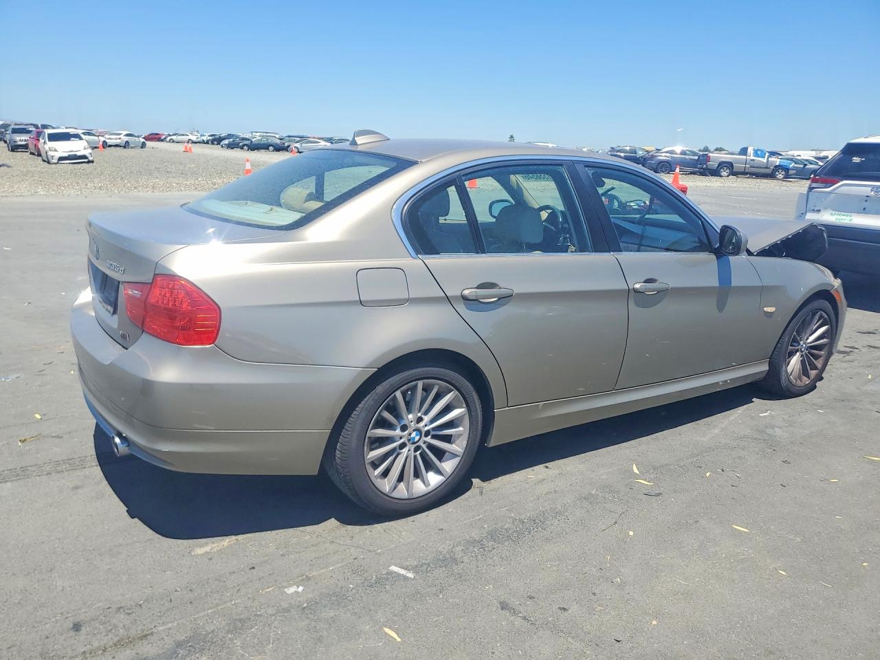2011 Bmw 335 D Gold vin: WBAPN7C53BA779453