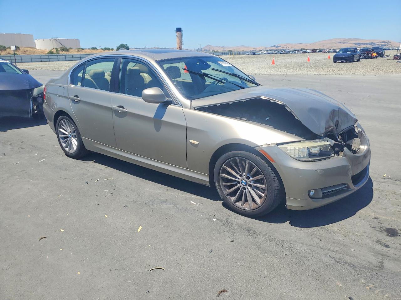 2011 Bmw 335 D Gold vin: WBAPN7C53BA779453