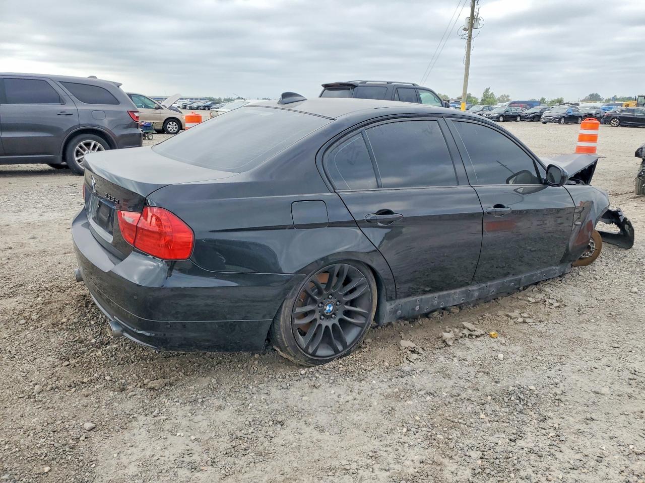 2011 Bmw 335 D Black vin: WBAPN7C54BA782118