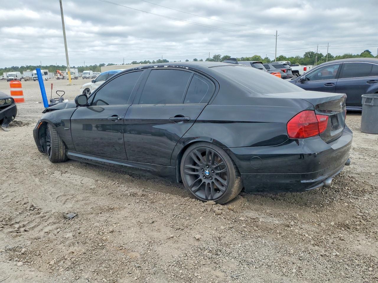 2011 Bmw 335 D Black vin: WBAPN7C54BA782118