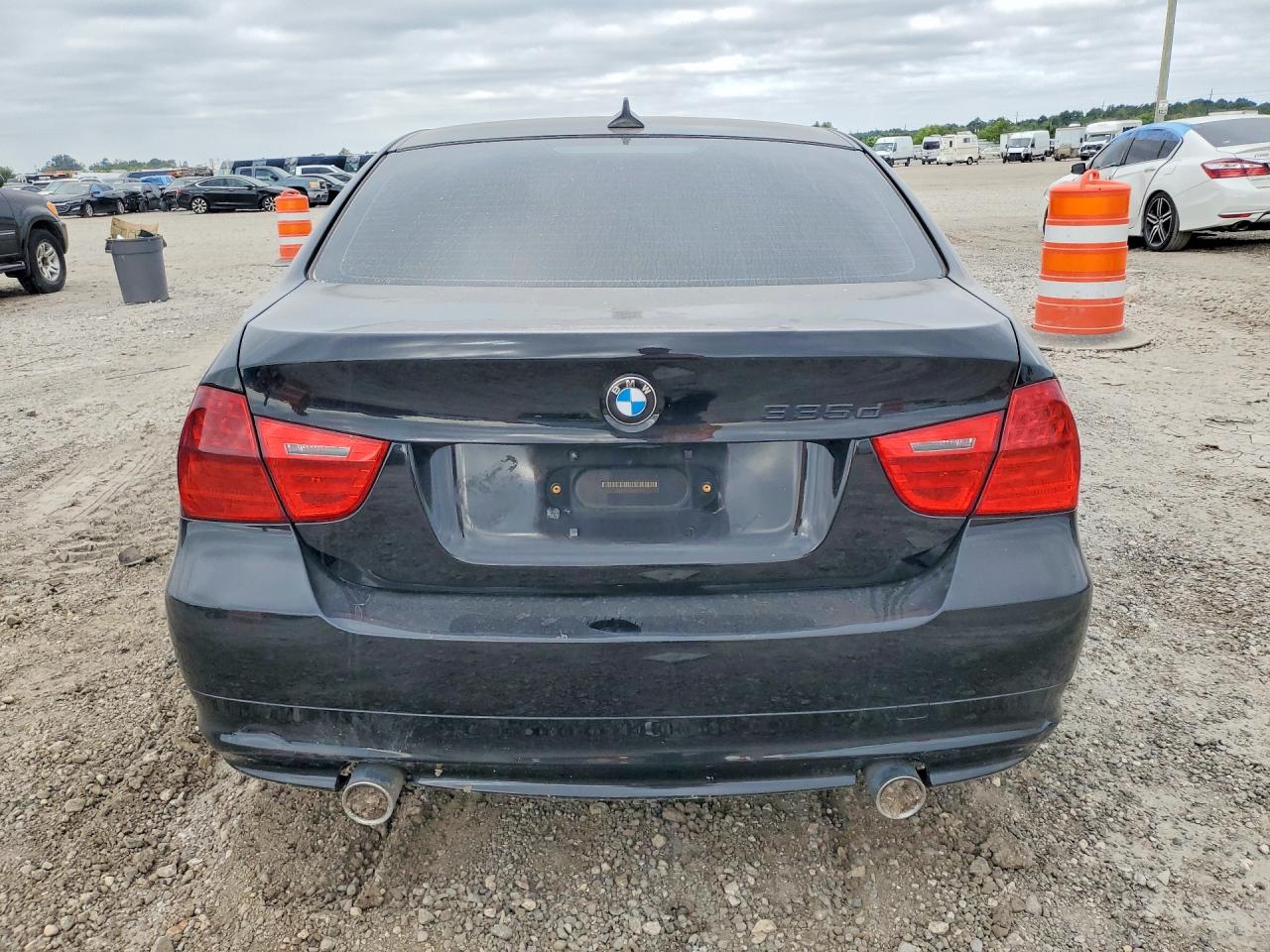 2011 Bmw 335 D Black vin: WBAPN7C54BA782118