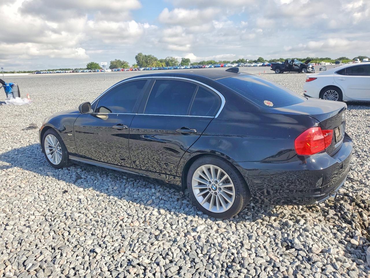 2011 Bmw 335 D Черный vin: WBAPN7C54BF183612