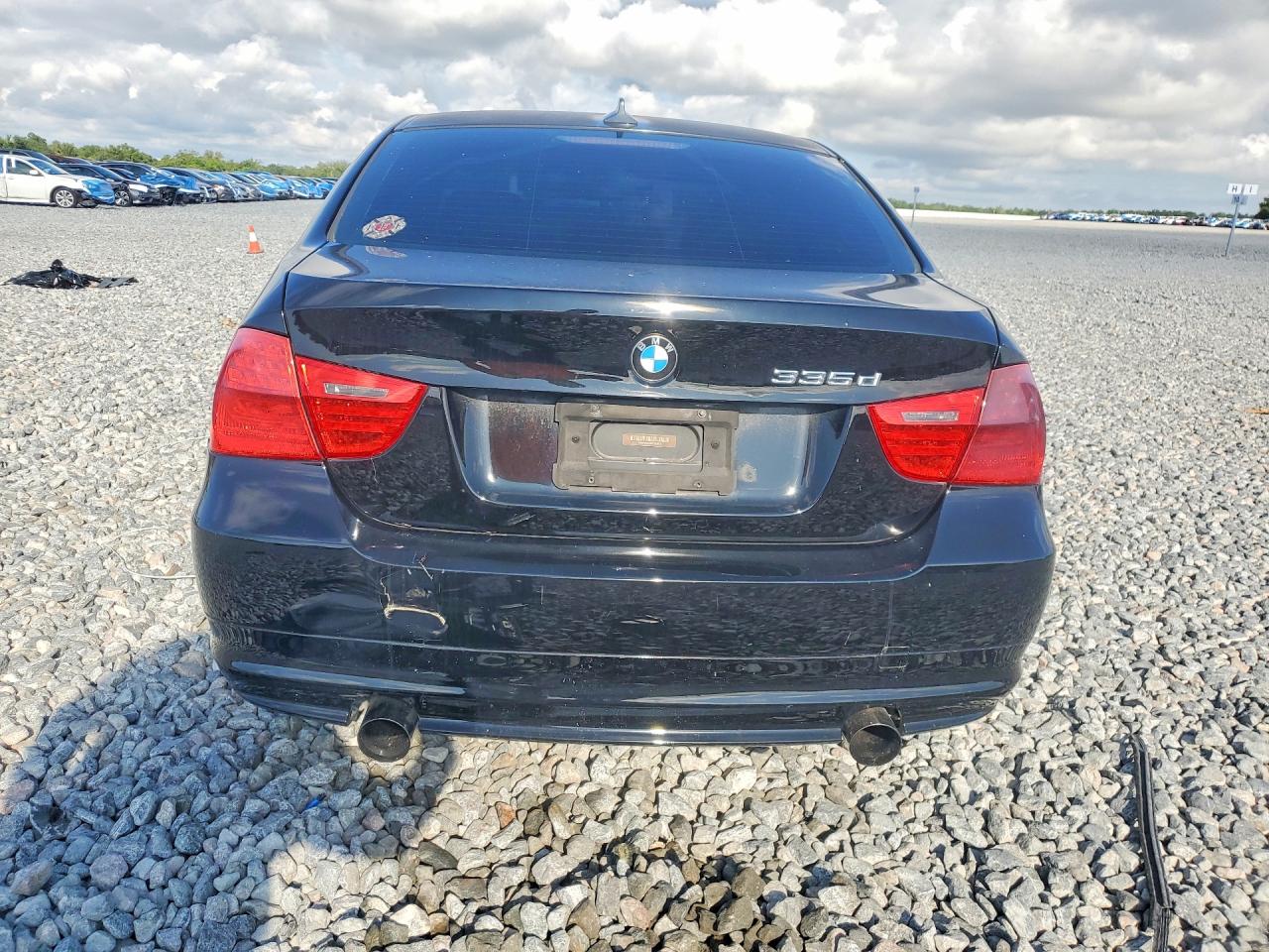 2011 Bmw 335 D Черный vin: WBAPN7C54BF183612