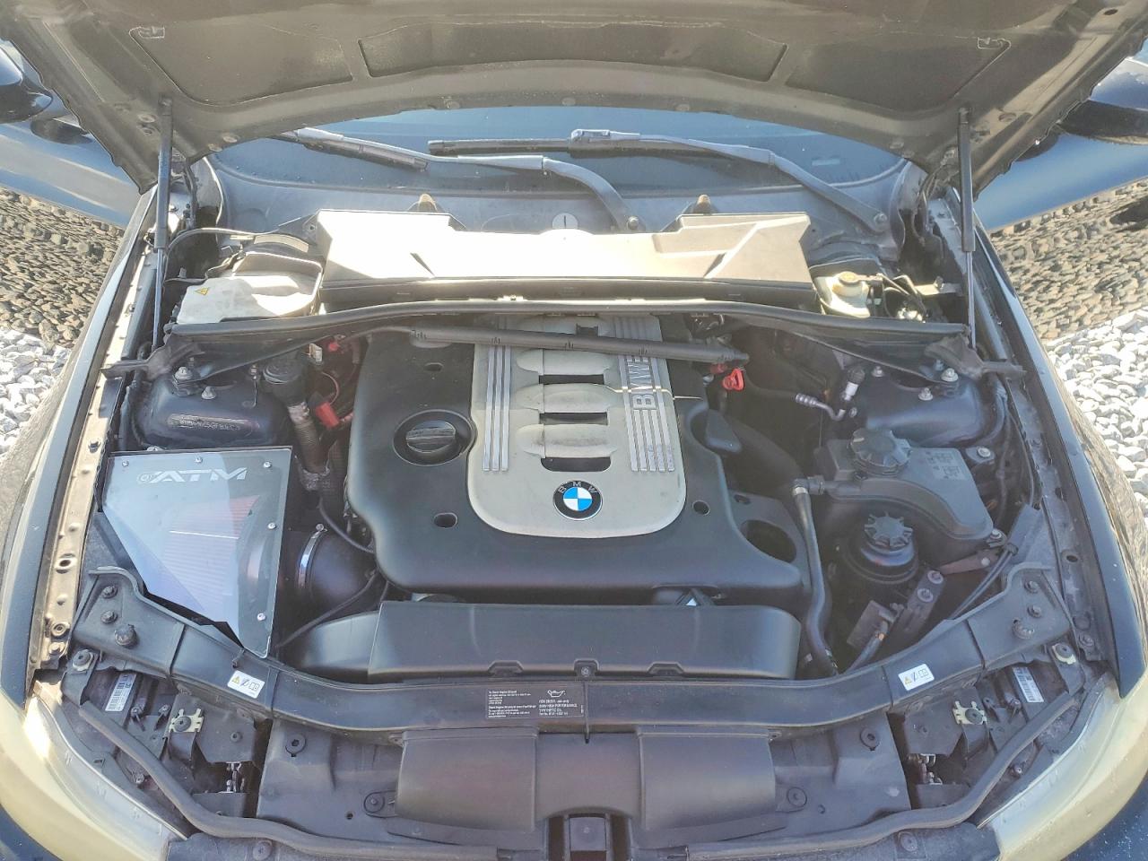 2011 Bmw 335 D Черный vin: WBAPN7C54BF183612