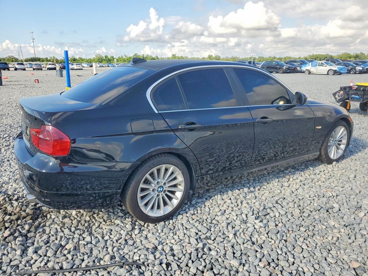 2011 Bmw 335 D Черный vin: WBAPN7C54BF183612