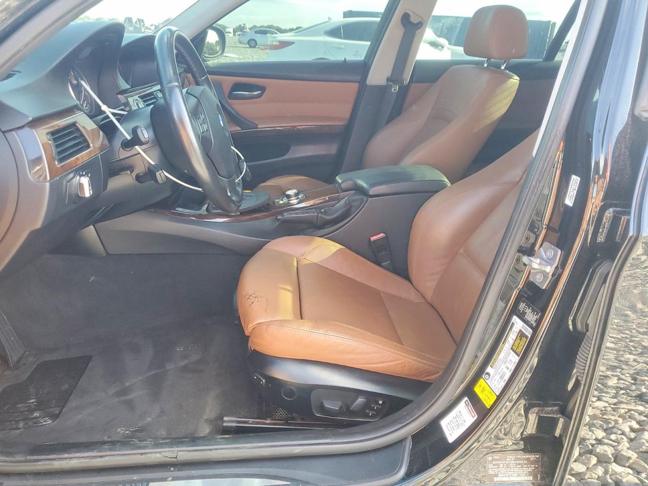 2011 Bmw 335 D Черный vin: WBAPN7C54BF183612