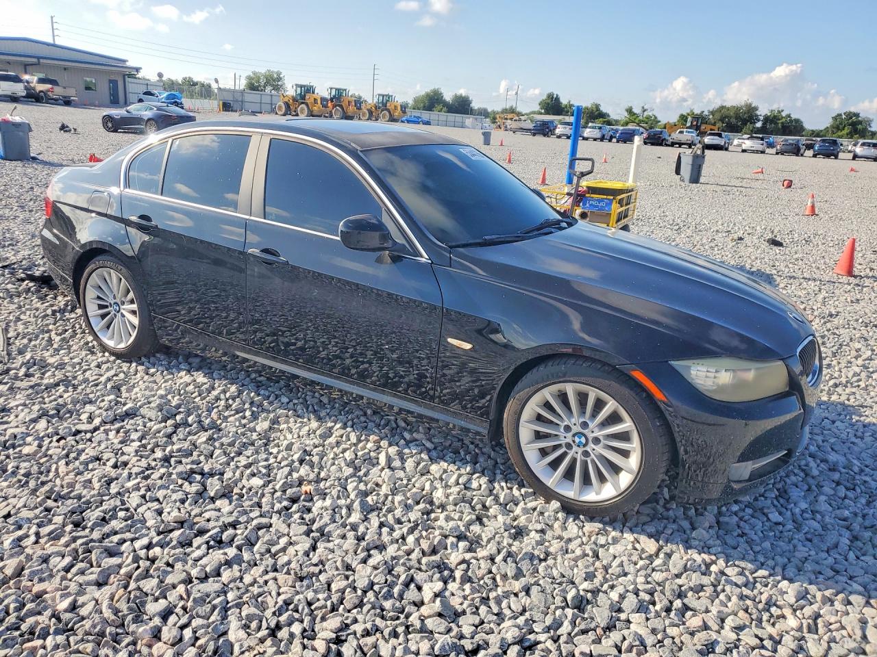 2011 Bmw 335 D Черный vin: WBAPN7C54BF183612