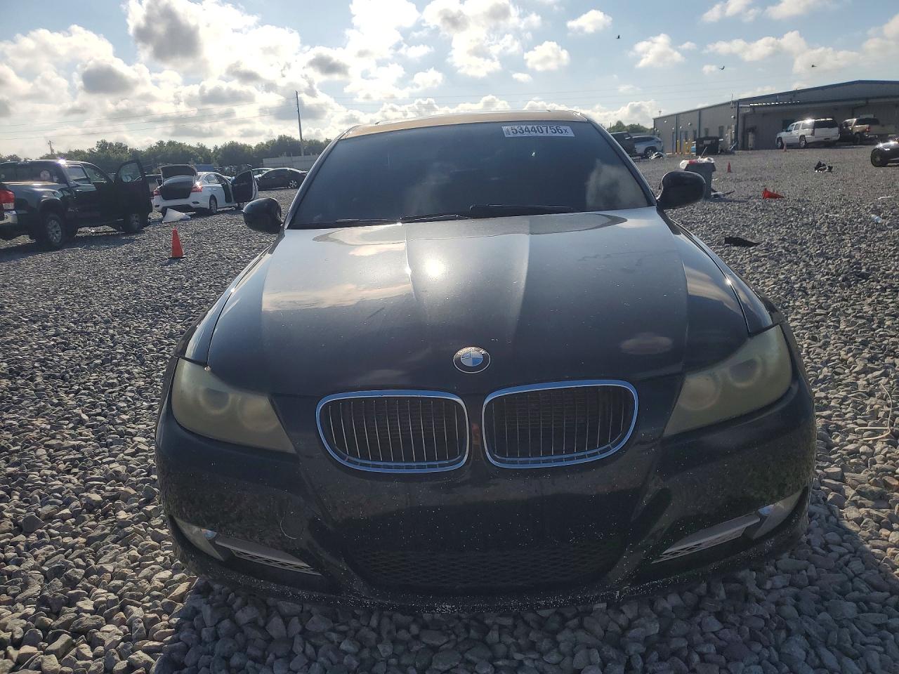 2011 Bmw 335 D Черный vin: WBAPN7C54BF183612