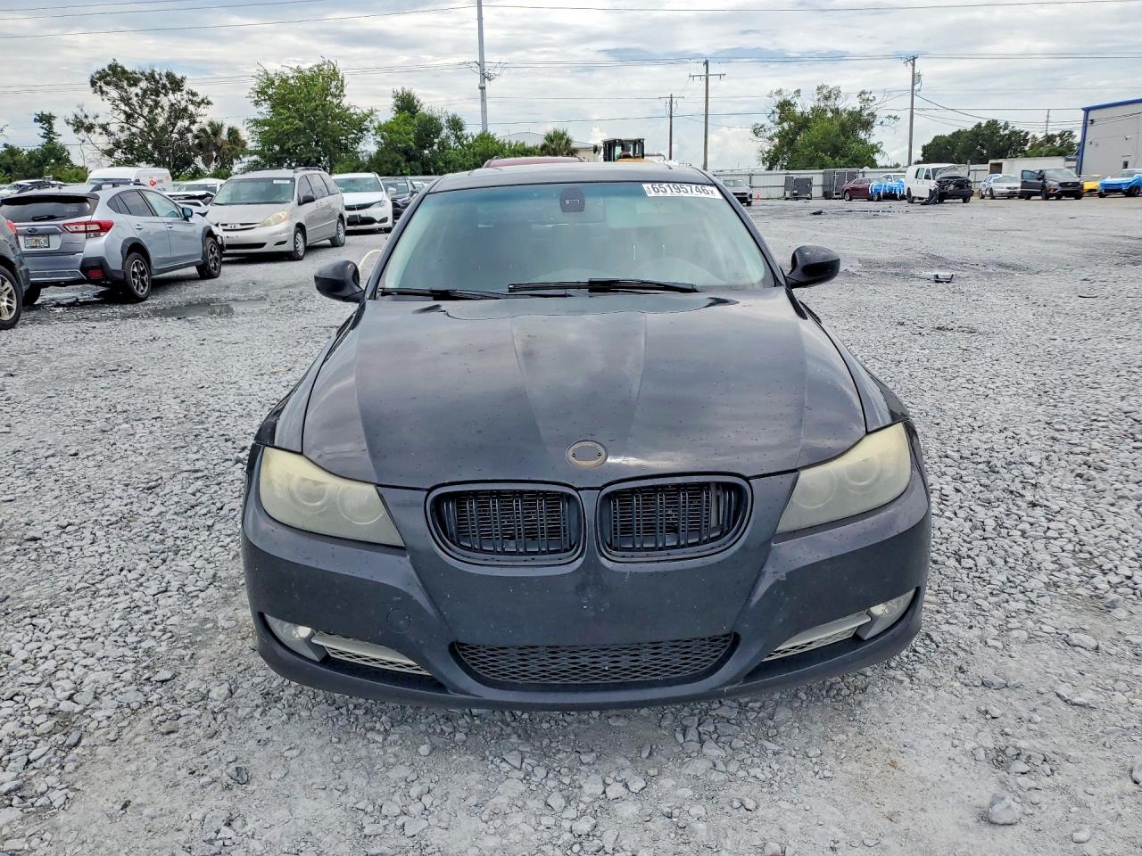 2011 Bmw 335 D Black vin: WBAPN7C54BF183853