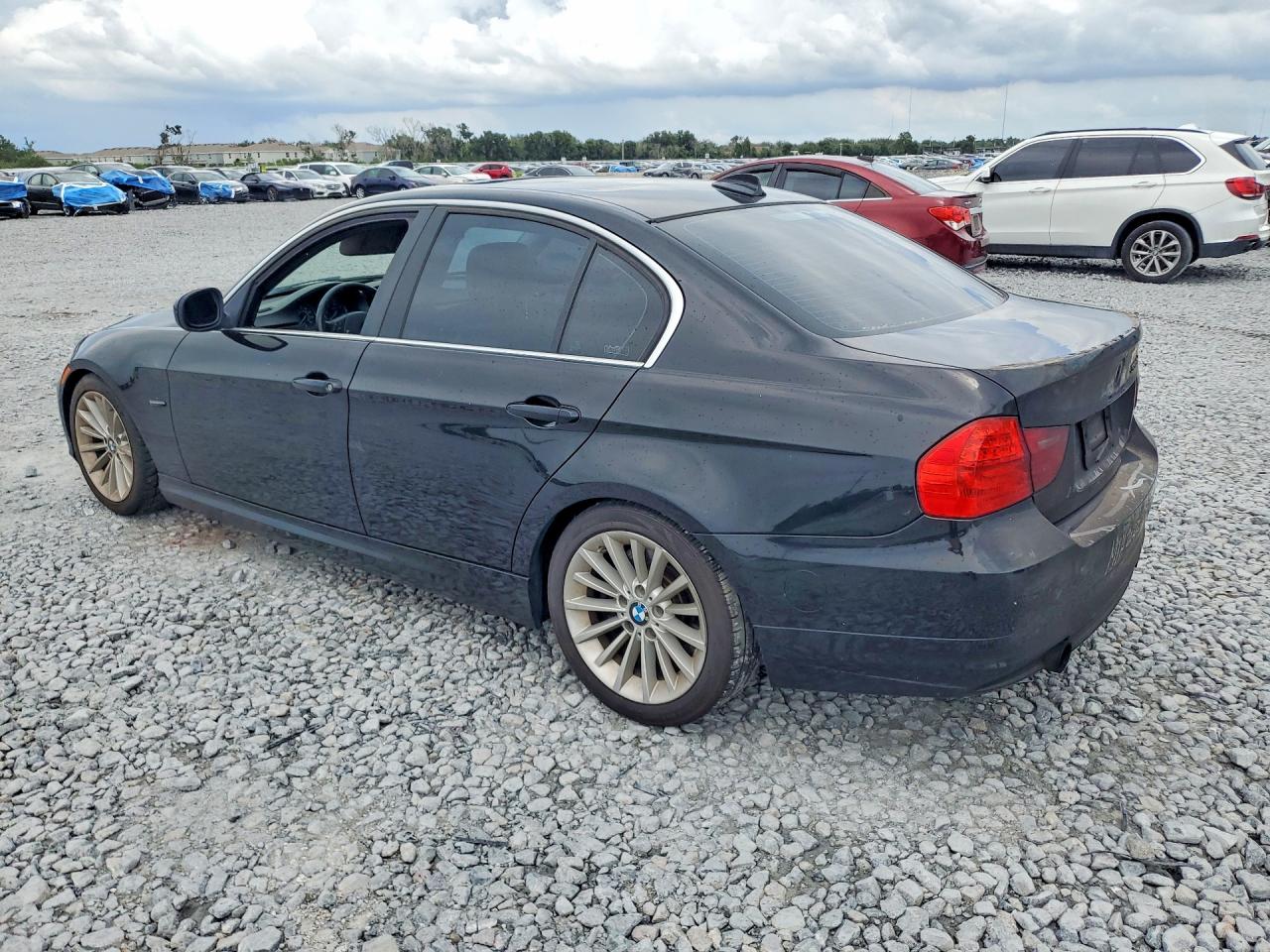 2011 Bmw 335 D Black vin: WBAPN7C54BF183853