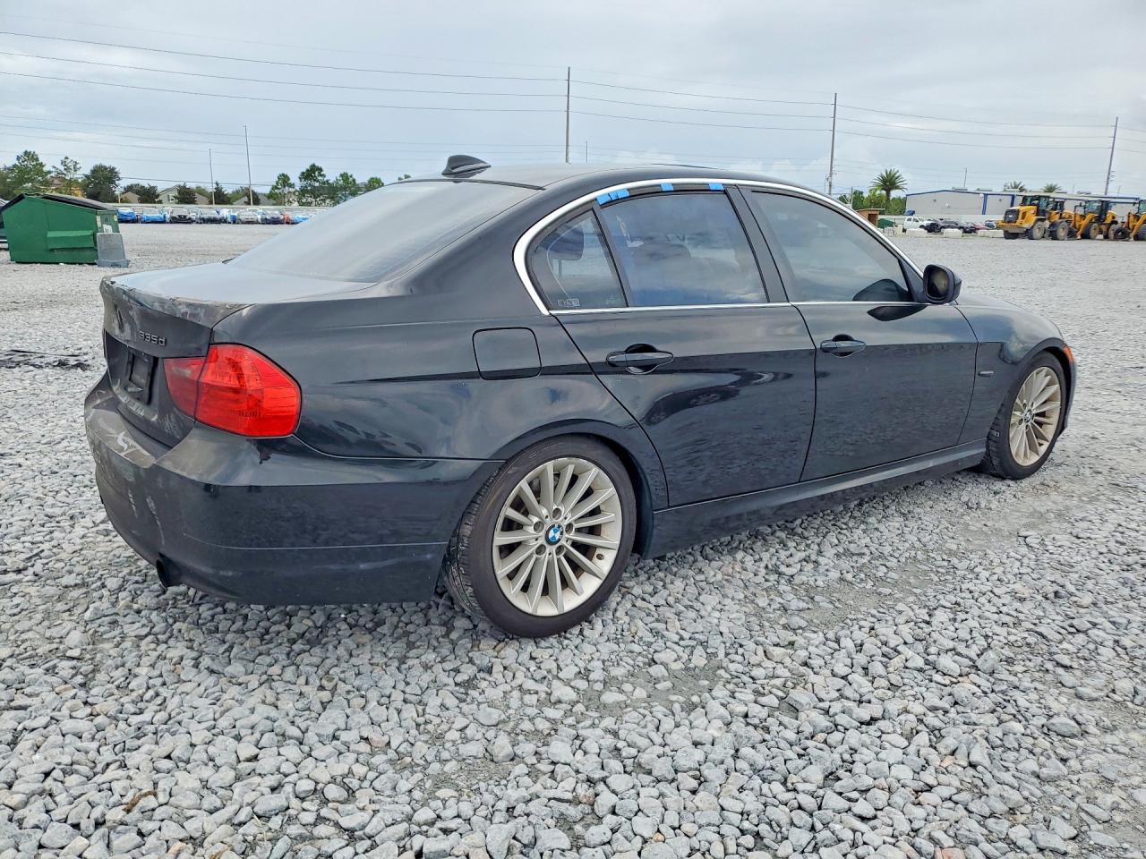 2011 Bmw 335 D Black vin: WBAPN7C54BF183853